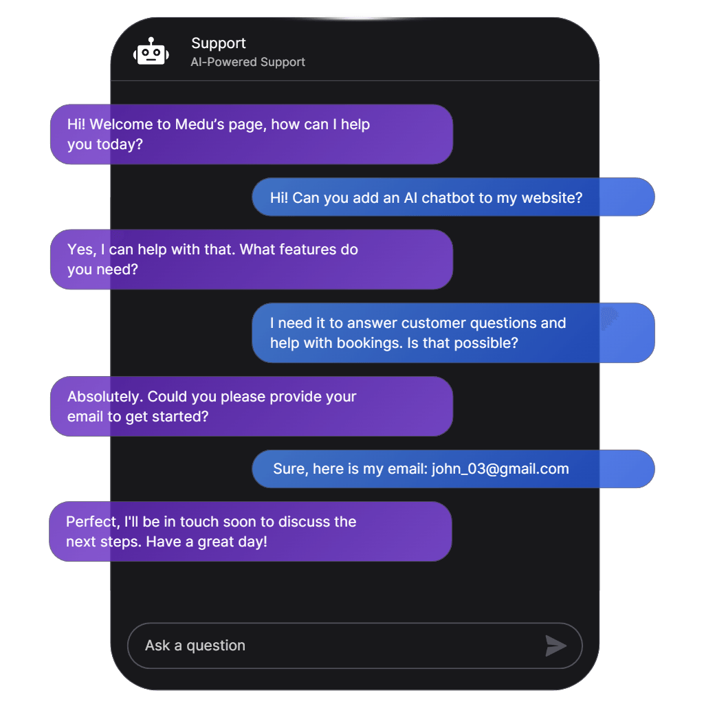 AI Chatbot Conversation